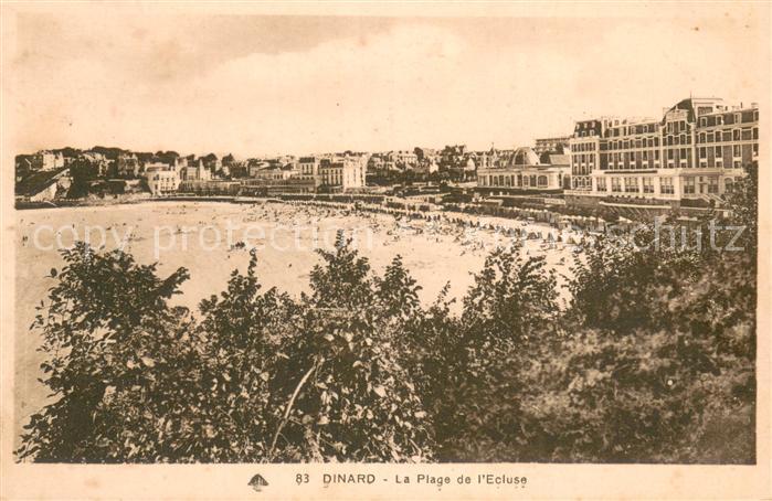 Dinard 35 Plage de L Ecluse