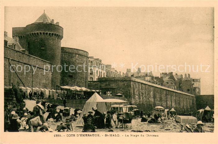 St-Malon-sur-Mel Plage du Chateau