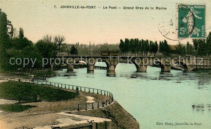 Joinville-le-Pont Pont Grand Bras de la Marne