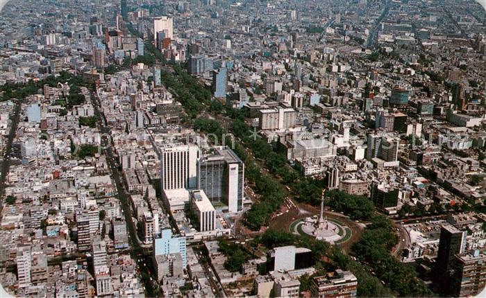 Mexico City Fliegeraufnahme
