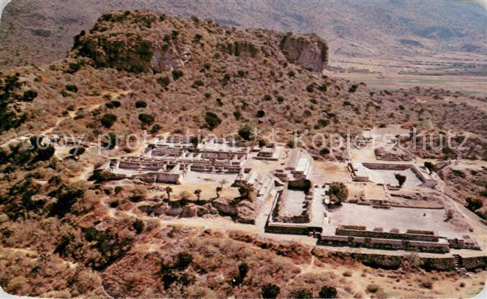 Yagul Mexico Vista aerea de la Zona Arqueologica de Yagul