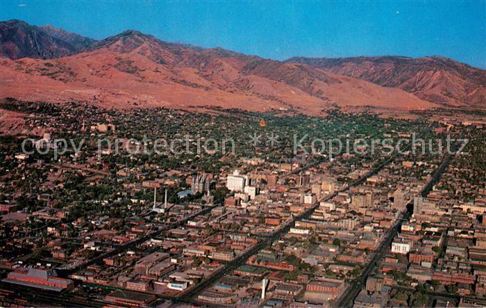 Salt Lake City Air view