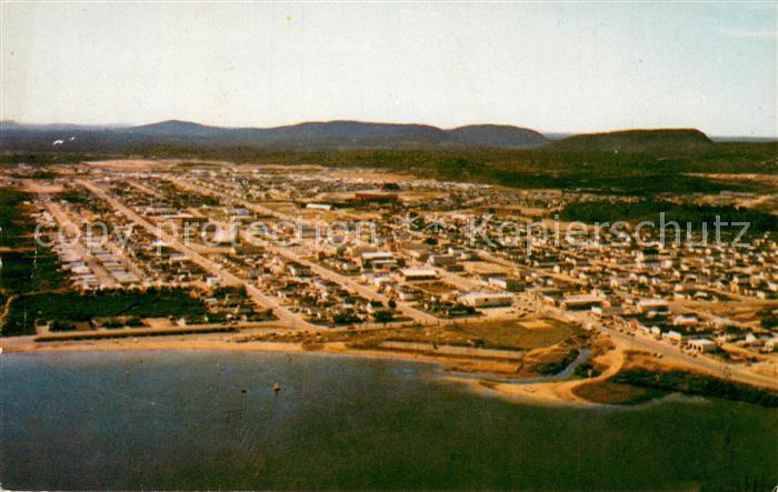 Chibougamau Vue de la Ville de Chibougamau a vol d Oiseau