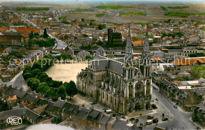 Chateauroux Indre Vue aerienne Eglise St Andre Place Volt