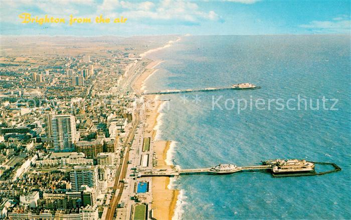 Brighton East Sussex Fliegeraufnahme