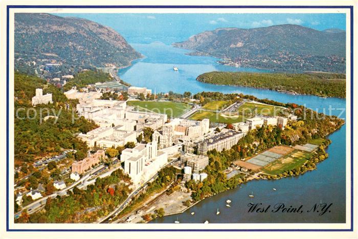 New York City United States Military Academy West Point Air view