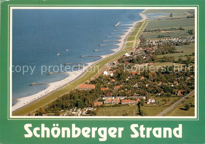 Schoenberger Strand Fliegeraufnahme