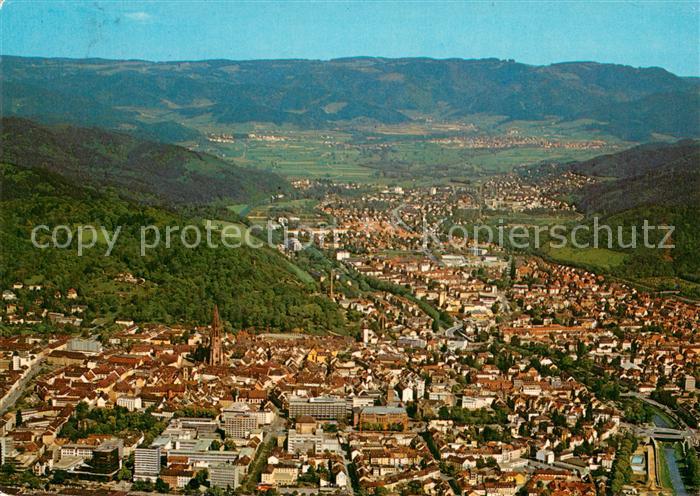 Freiburg Breisgau Fliegeraufnahme