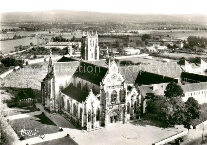 Bourg-en-Bresse Eglise de Brou Vue aerienne