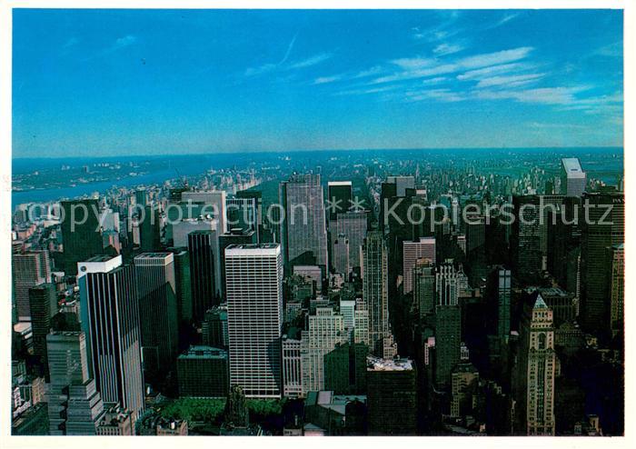 New York City Skyline facing north