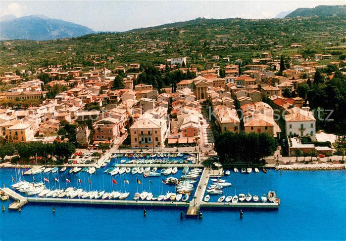 Bardolino Lago di Garda Fliegeraufnahme