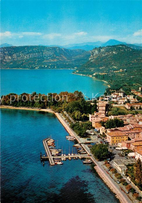 Bardolino Lago di Garda Fliegeraufnahme