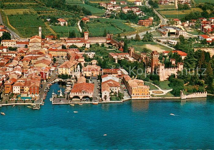 Lazise Lago di Garda Fliegeraufnahme