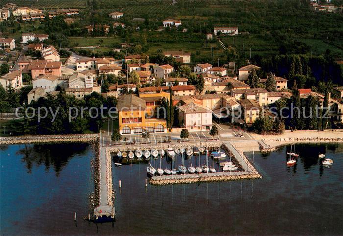 Bardolino Lago di Garda Fliegeraufnahme