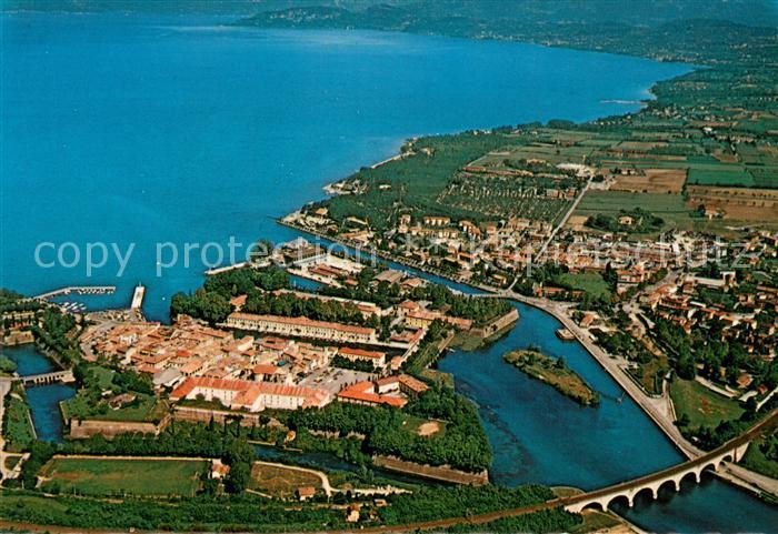 Peschiera del Garda Fliegeraufnahme