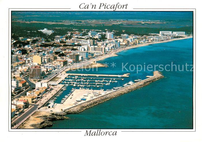 Can Picafort Mallorca Fliegeraufnahme