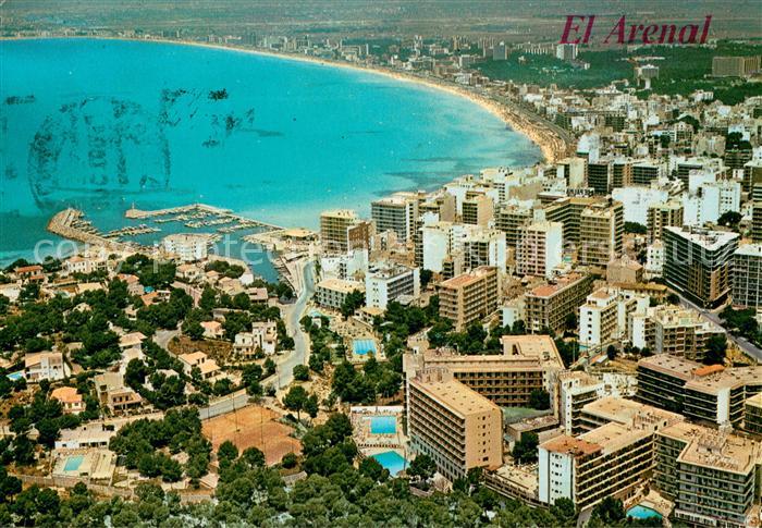 El Arenal Mallorca Fliegeraufnahme
