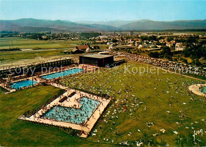 Colmar 68 Piscine Municipale Vue aerienne
