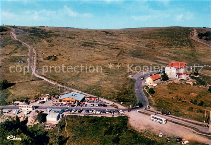 Ballon d Alsace Bar des Demineurs Souvenirs Vue aerienne