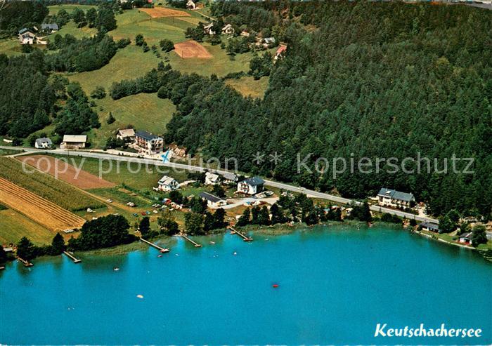 Keutschach See Fliegeraufnahme mit Plescherken