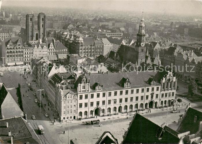 Wroclaw Srodmelescie Fliegeraufnahme