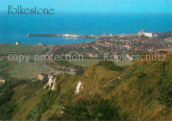 Folkestone Fliegeraufnahme