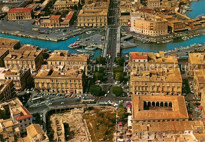 Siracusa Veduta aerea del Centro Cittadino
