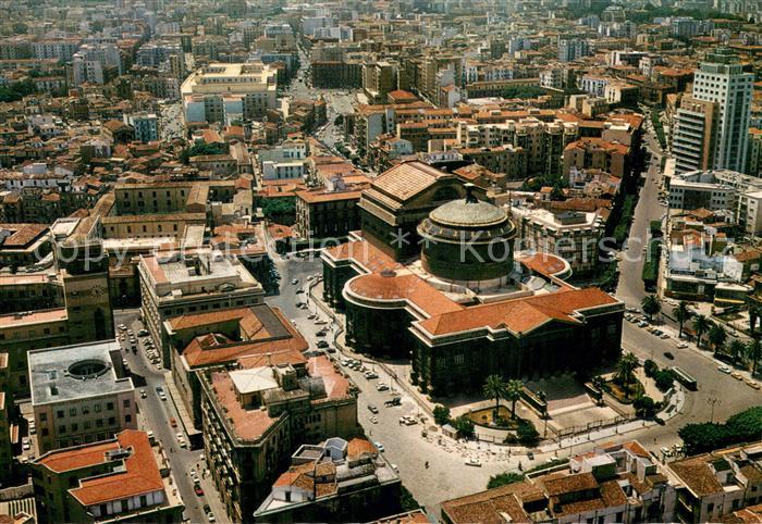 Palermo Sicilia Fliegeraufnahme