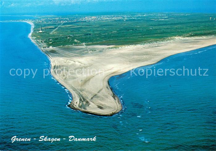 Grenen Skagen Fliegeraufnahme