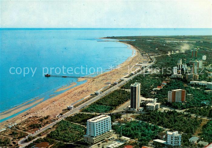 Lignano Pineta Fliegeraufnahme