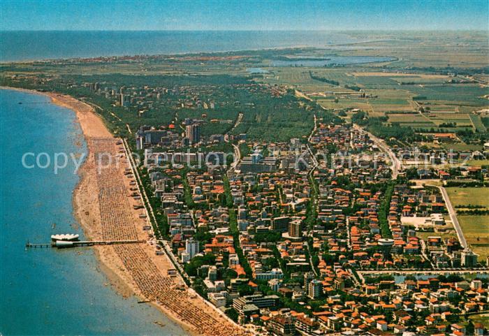 Lignano Sabbiadoro Fliegeraufnahme