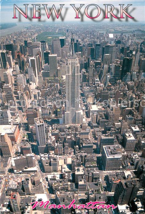Manhattan New York A panoramic view