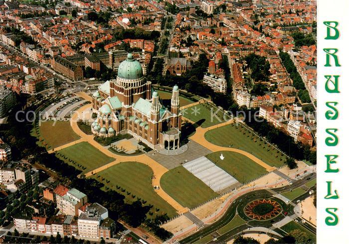 Bruxelles Bruessel Basilique Nationale du Sacre Coeur Vue aerienne
