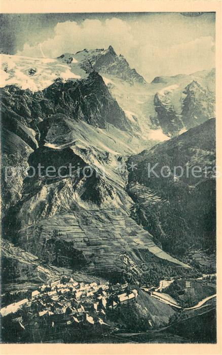 La Grave Vue Generale et la Meije