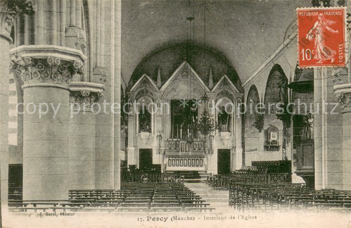 Percy Manche Intérieur de l'Eglise