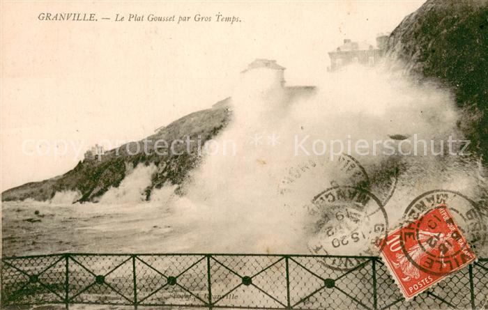 Granville Manche Le Plat Gousset par gros temps