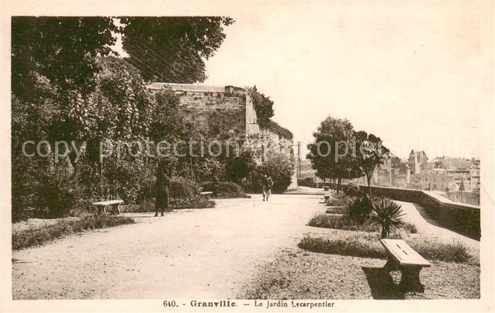 Granville Manche Jardin Lecarpentier