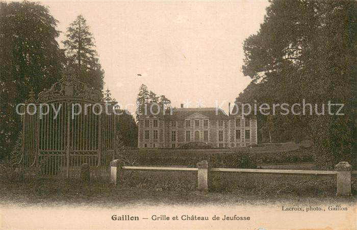 Gaillon Grille et Chateau de Jeufosse