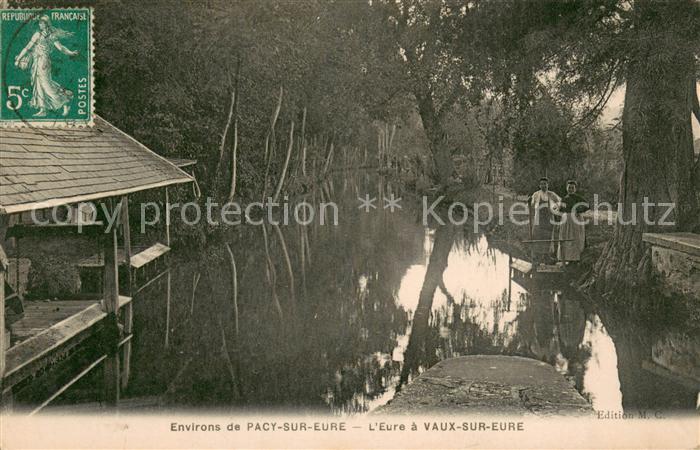 Vaux-sur-Eure Vue sur l'Eure