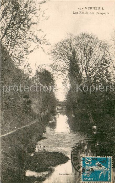 Verneuil-sur-Avre Les fossés des remparts