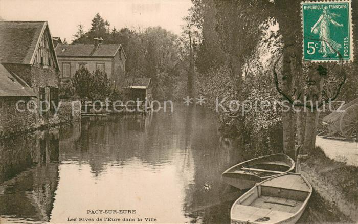 Pacy-sur-Eure Les rives de l'Eure dans la ville