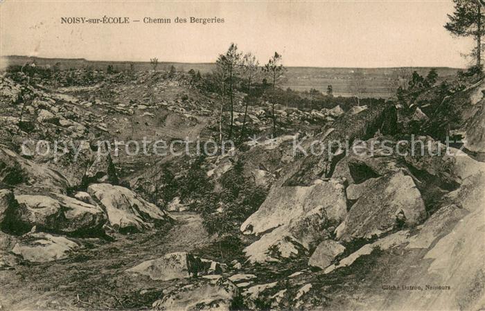 Noisy-sur-Ecole Panorama Chemin des Bergeries Paysage