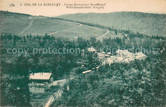 Col de la Schlucht Ferme Restaurant Montaboeuf Wleschlundenbuehl