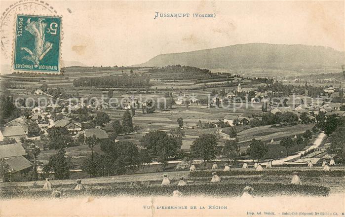 Jussarupt Vue d ensemble de la région