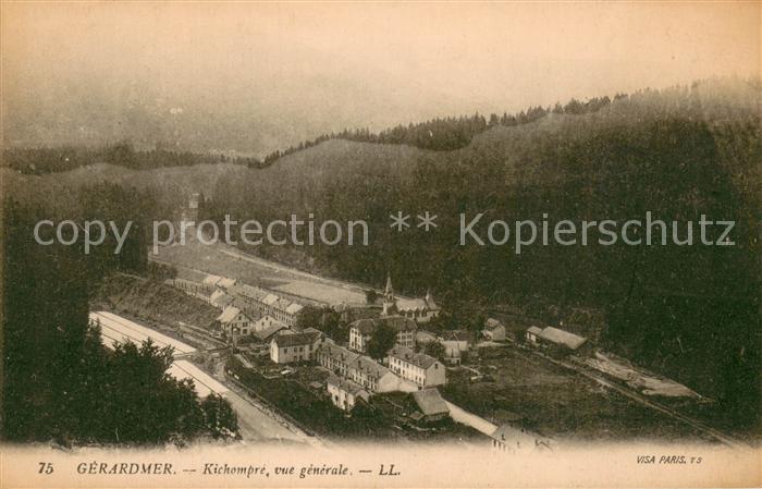 Gerardmer Vosges KichomPre vue Generale