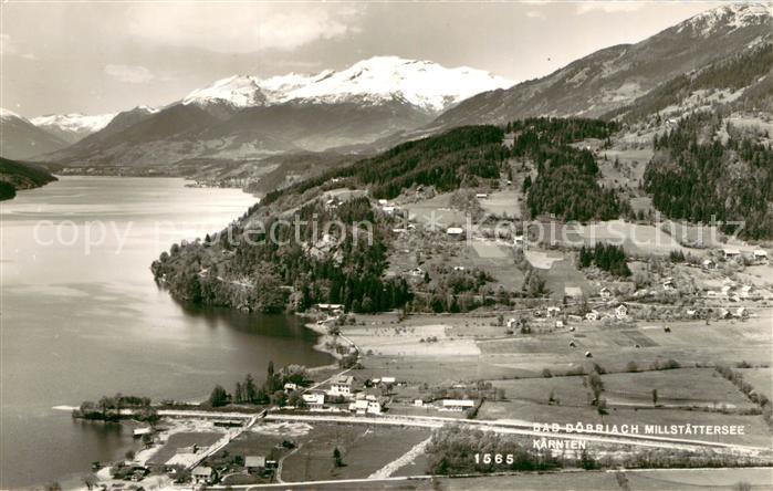 Bad Doebriach Alpen Fliegeraufnahme