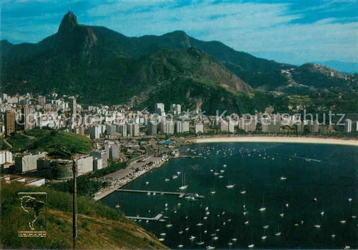 Rio de Janeiro Panorama Botafogo e Corcovado