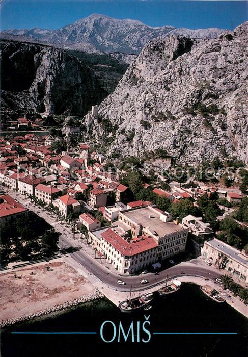 Omis Fliegeraufnahme
