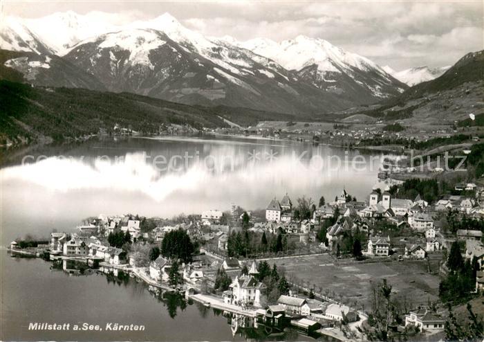 Millstatt Millstaettersee Panorama Alpen