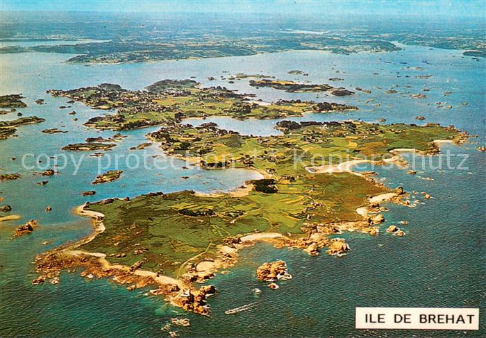 Ile-de-Brehat Vue aérienne